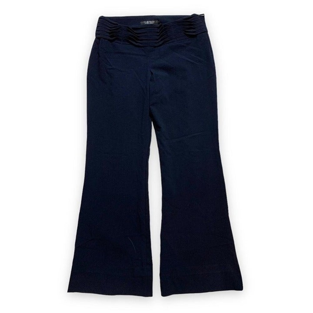 Vintage Rampage Flare Pants Women's 5 Navy Blue